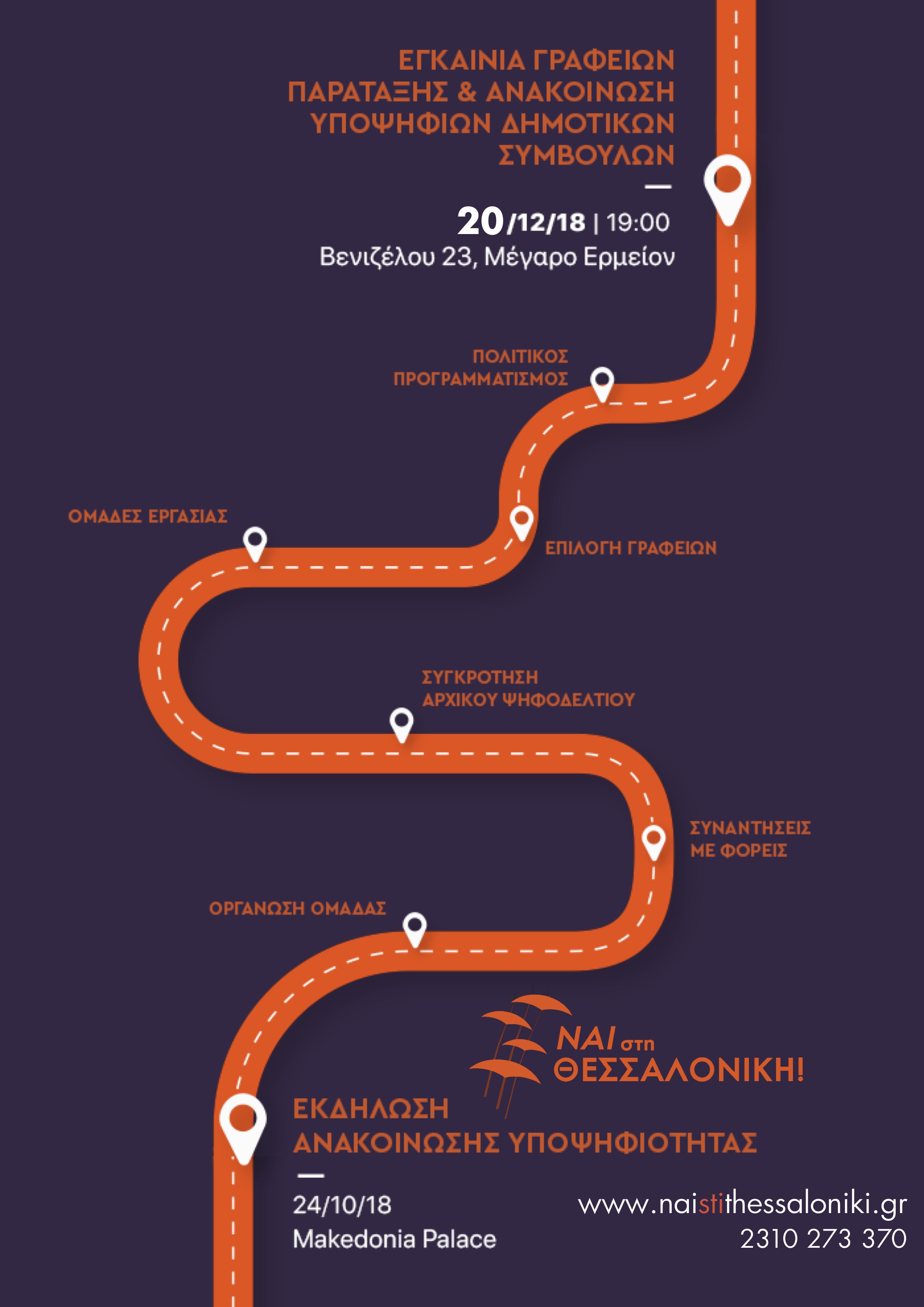 Read more about the article Εγκαίνια γραφείων Παράταξης και ανακοίνωση πρώτων υποψηφιοτήτων