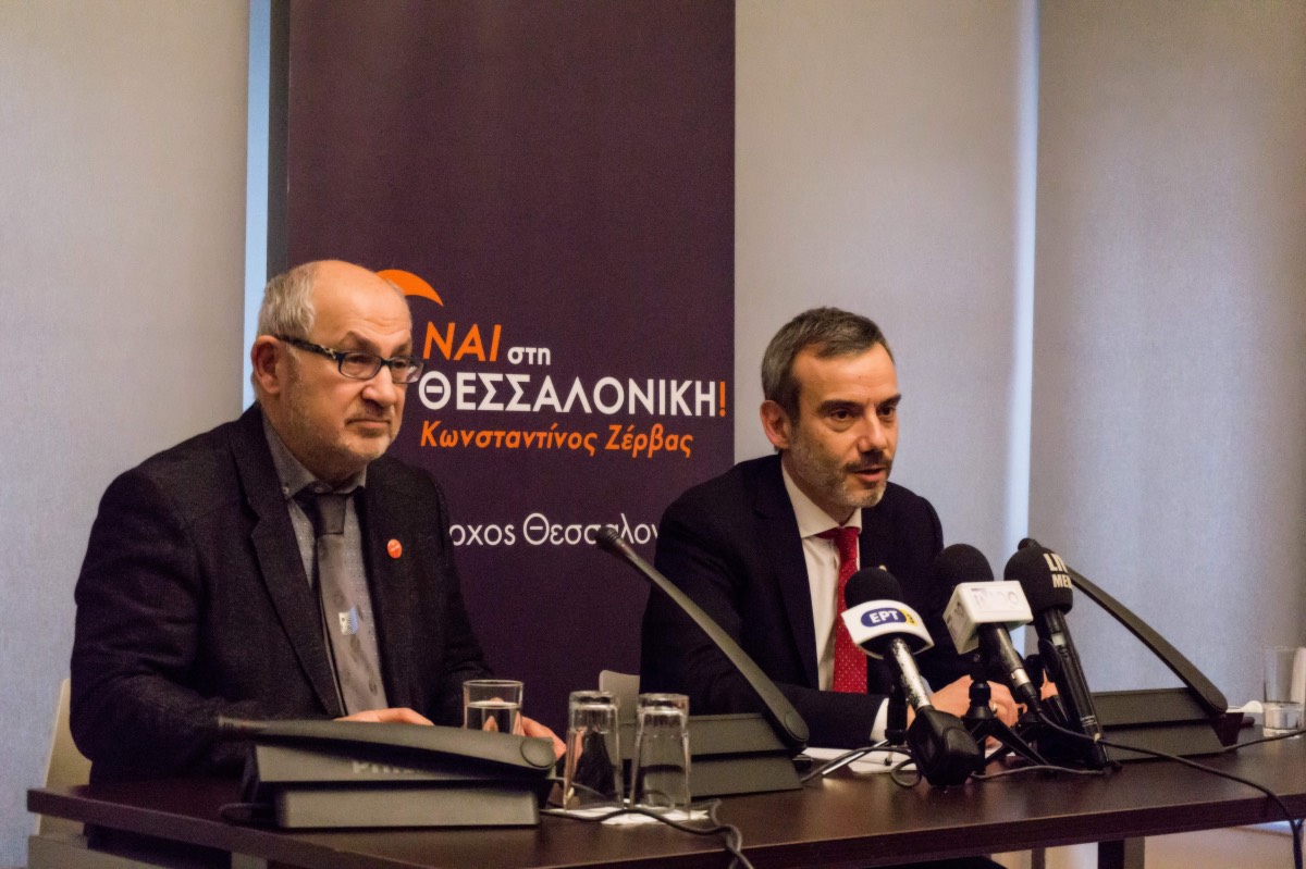 Read more about the article Κ. Ζέρβας: Αναλαμβάνουμε τη διοίκηση του δήμου το Σεπτέμβριο και μέχρι τα Χριστούγεννα η πόλη θα έχει αλλάξει εικόνα