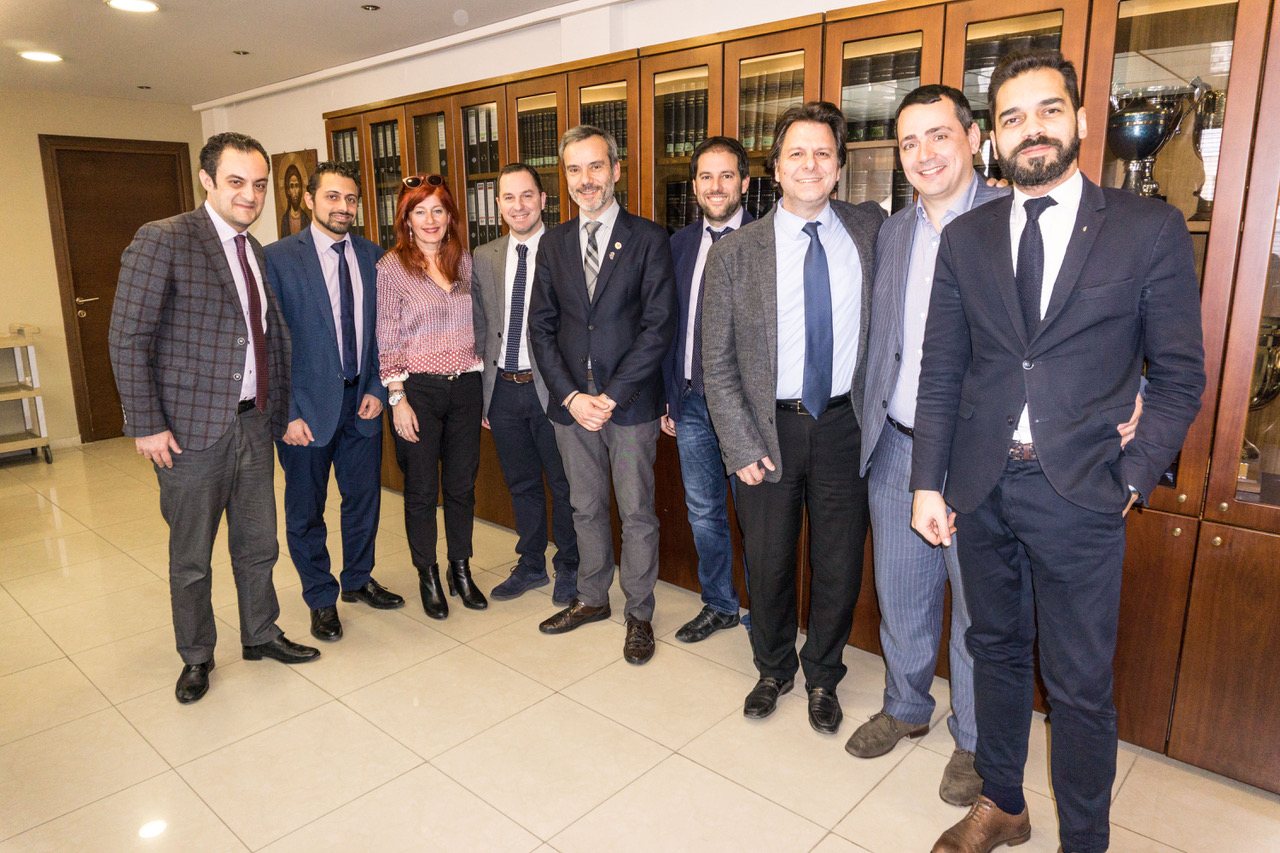 Read more about the article Επίσκεψη στα γραφεία του Δικηγορικού Συλλόγου Θεσσαλονίκης και συνάντηση με τον πρόεδρο Ευστάθιο Κουτσοχήνα