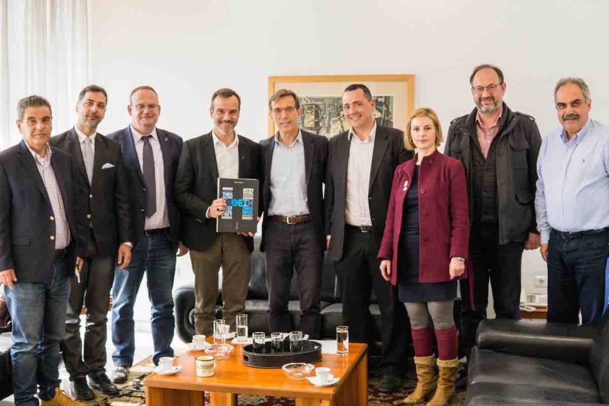 Read more about the article Επίσκεψη στη Δ.Ε.Θ – HELEXPO και συνάντηση με τον πρόεδρο Τ. Τζήκα