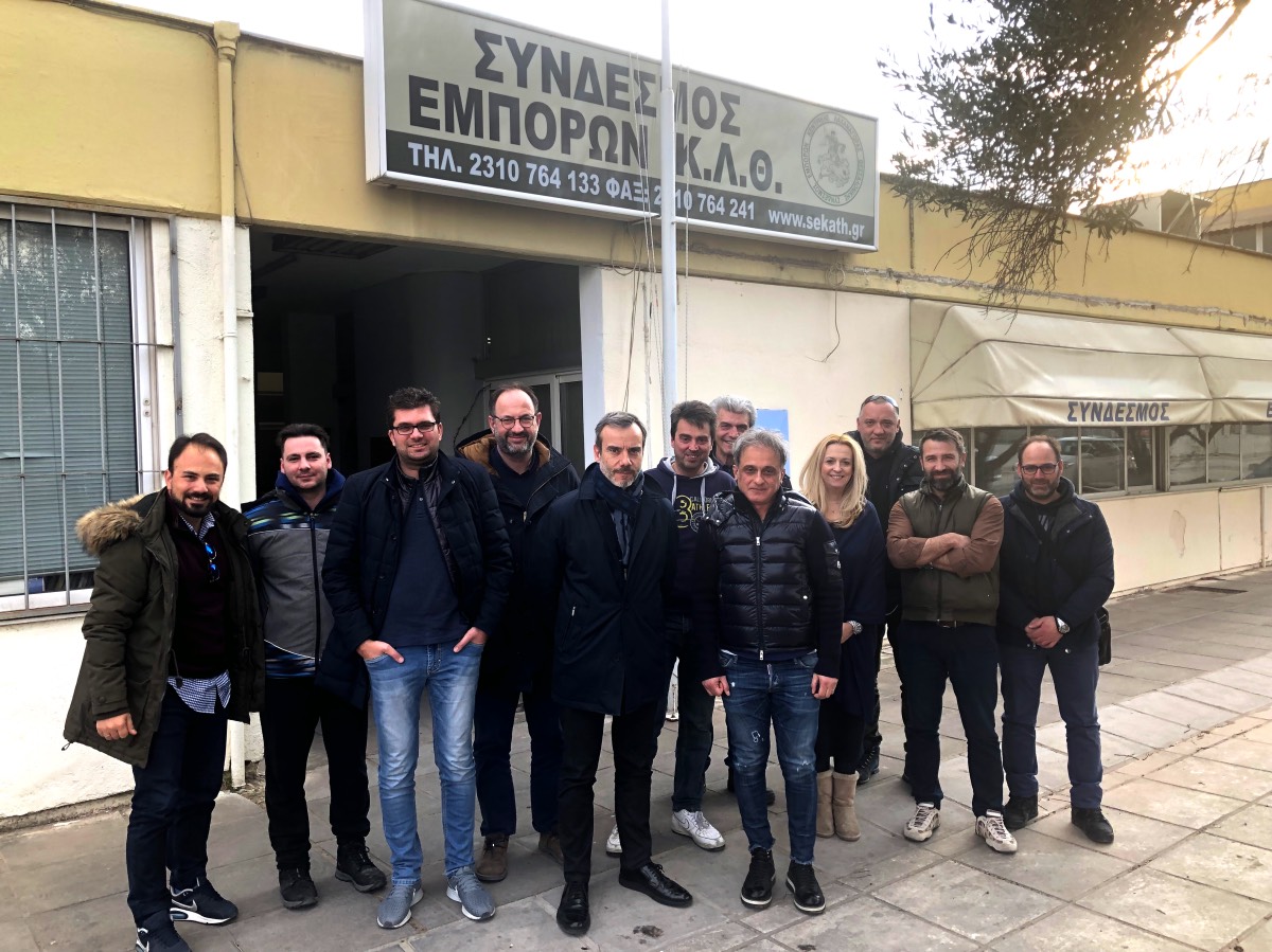 Read more about the article Επίσκεψη Κ. Ζέρβα στην Κεντρική Αγορά Θεσσαλονίκης