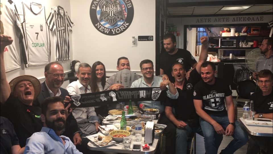 Read more about the article Ο Κωνσταντίνος Ζέρβας στον Σ.Φ. ΠΑΟΚ Νέας Υόρκης