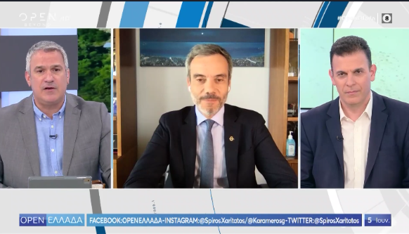 Read more about the article Συνέντευξη στην εκπομπή OPEN Ελλάδα του ΟΡΕΝ