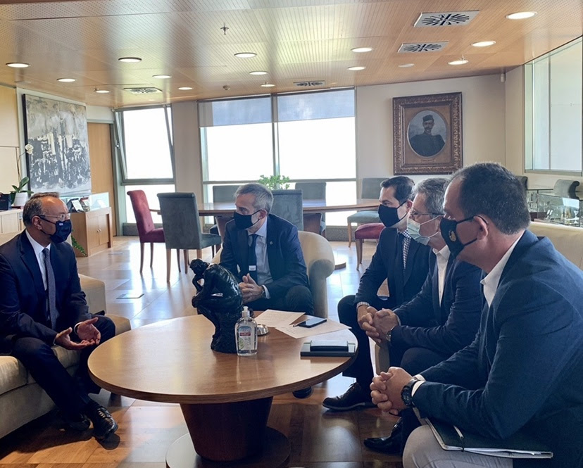 Read more about the article Συνάντηση του Δημάρχου Θεσσαλονίκης Κωνσταντίνου Ζέρβα με τον Υπουργό Οικονομικών Χρήστο Σταϊκούρα