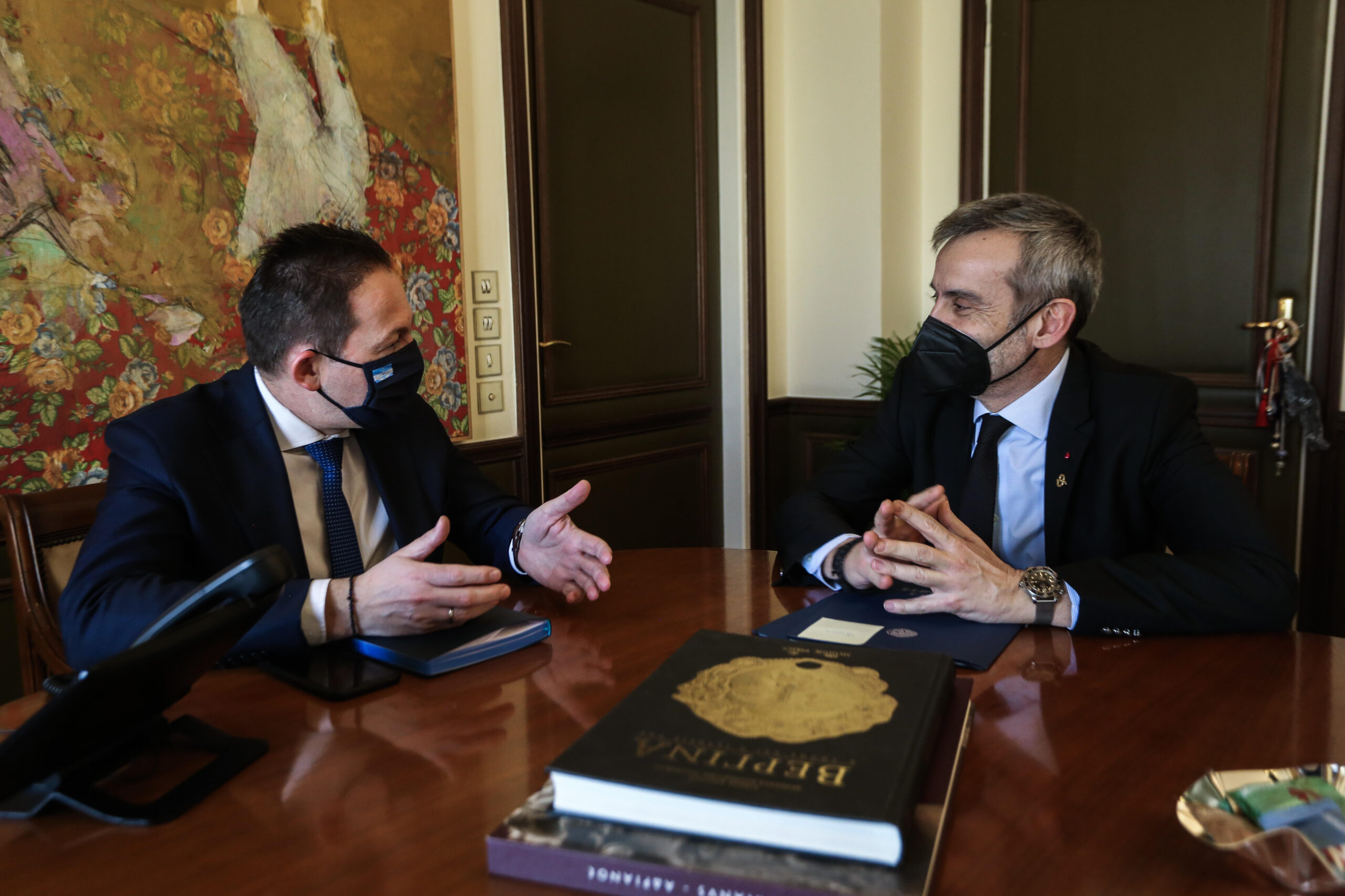 Read more about the article Συνάντηση του Δημάρχου Θεσσαλονίκης Κ. Ζέρβα με τον Αναπληρωτή Υπουργό Εσωτερικών, αρμόδιο για θέματα Αυτοδιοίκησης, Στ. Πέτσα