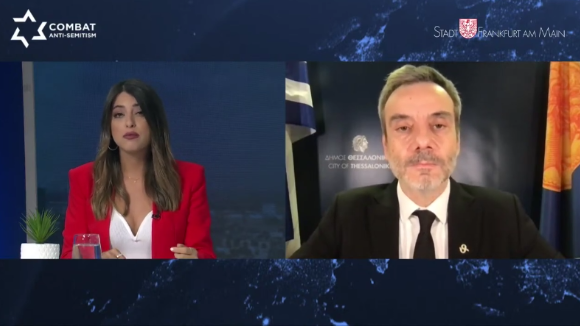 Read more about the article 2021 Mayors Summit Against Anti-Semitism – Konstantinos Zervas Mayor of Thessaloniki