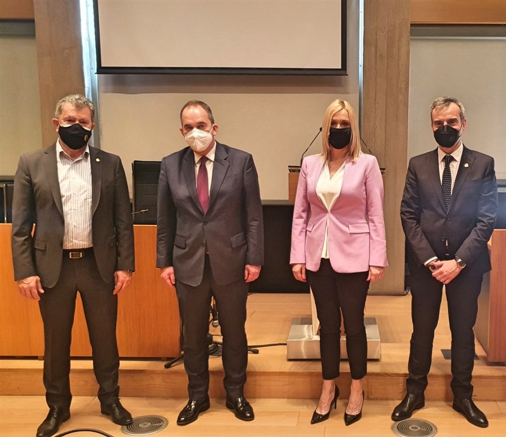 Read more about the article Συνάντηση του Δημάρχου Θεσσαλονίκης Κ. Ζέρβα με τον Υπουργό Ναυτιλίας και Νησιωτικής Πολιτικής Γιάννη Πλακιωτάκη