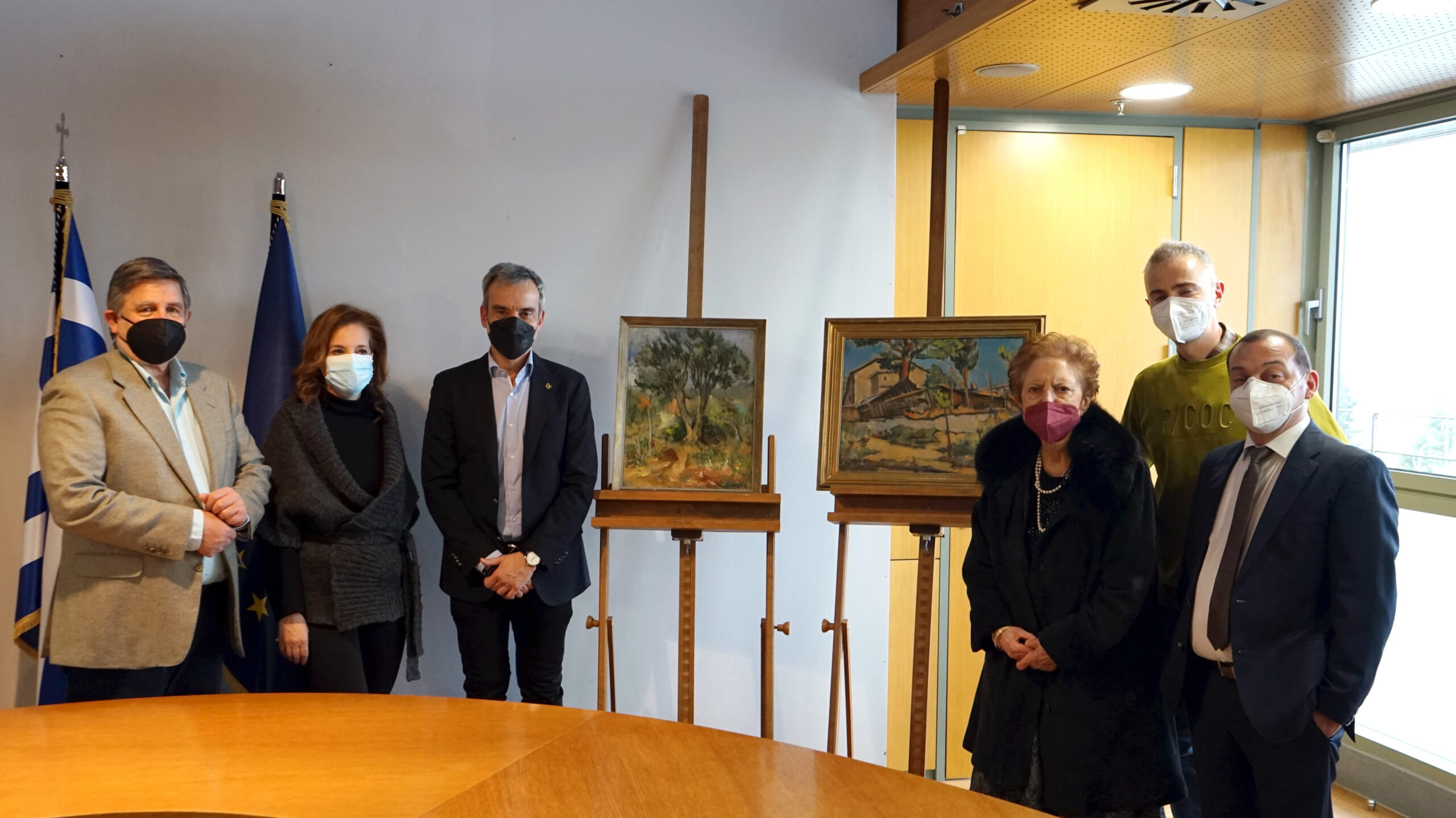 Read more about the article Δύο έργα σημαντικών Ελλήνων ζωγράφων στη συλλογή της Δημοτικής Πινακοθήκης από δωρεά της Αννούλας Κωφοκώτσιου