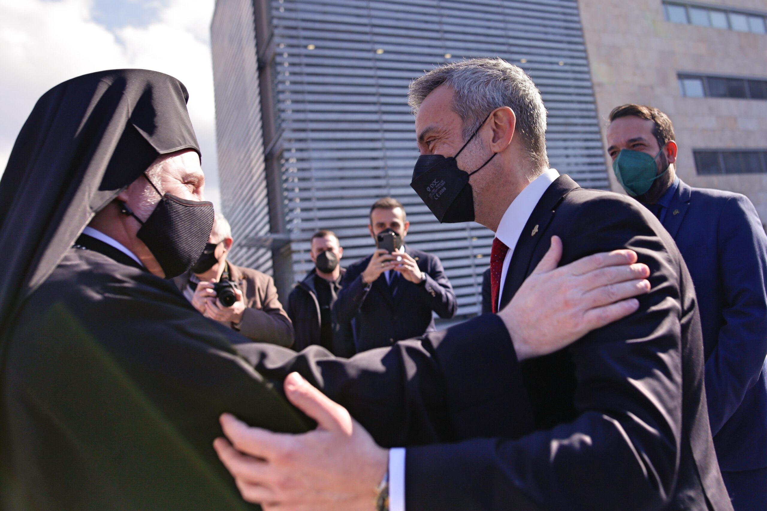 Read more about the article Συνάντηση του Αρχιεπισκόπου Αμερικής Ελπιδοφόρου με τον Δήμαρχο Θεσσαλονίκης Κωνσταντίνο Ζέρβα