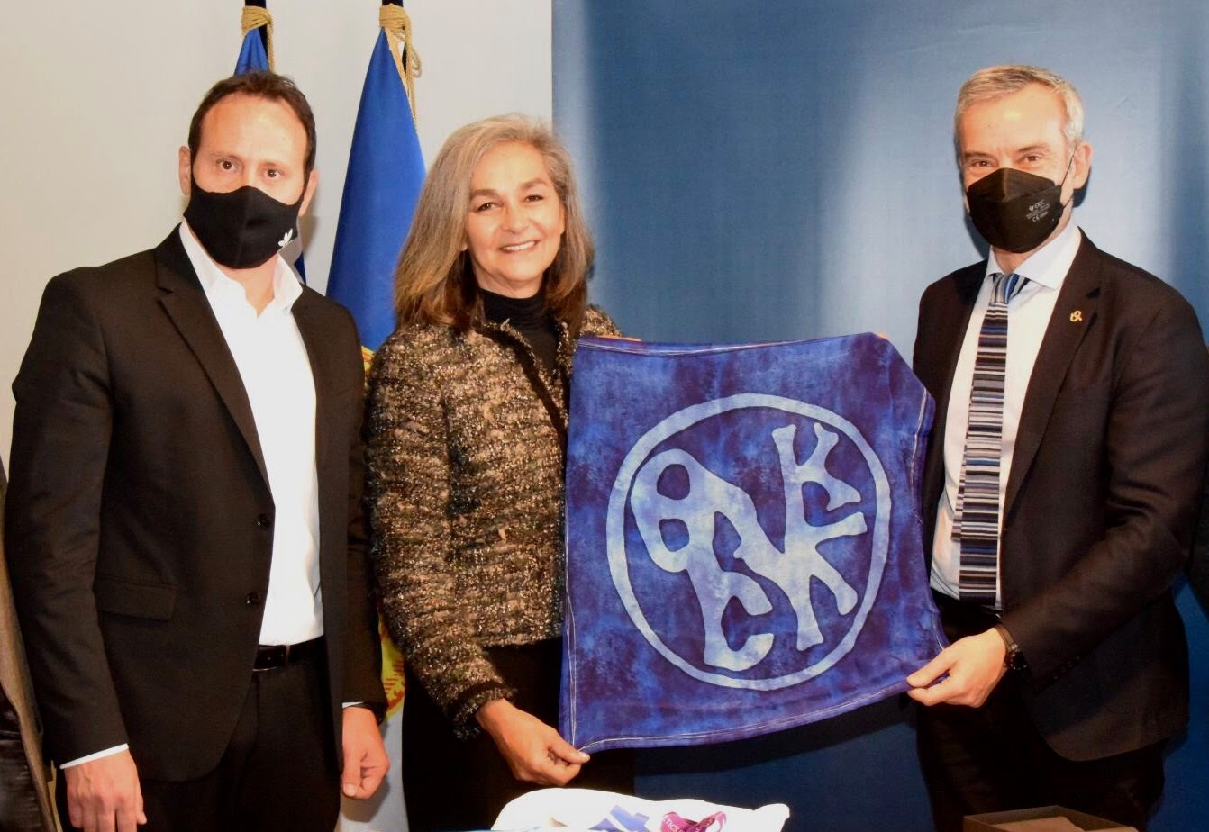 Read more about the article Συνάντηση Κ. Ζέρβα – Σ. Σακοράφα: Κοινές πρωτοβουλίες Δήμου Θεσσαλονίκης και ΣΕΓΑΣ για την προσέλκυση μεγάλων διοργανώσεων στον στίβο