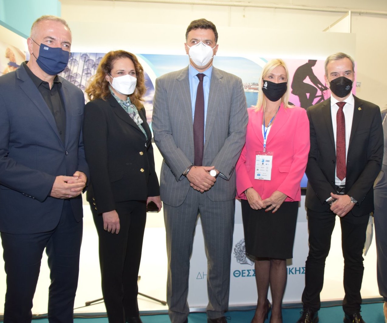 Read more about the article Tον Υπουργό Τουρισμού Β. Κικίλια υποδέχθηκε ο Δήμαρχος Θεσσαλονίκης Κ. Ζέρβας στο περίπτερο του Δήμου στη Philoxenia