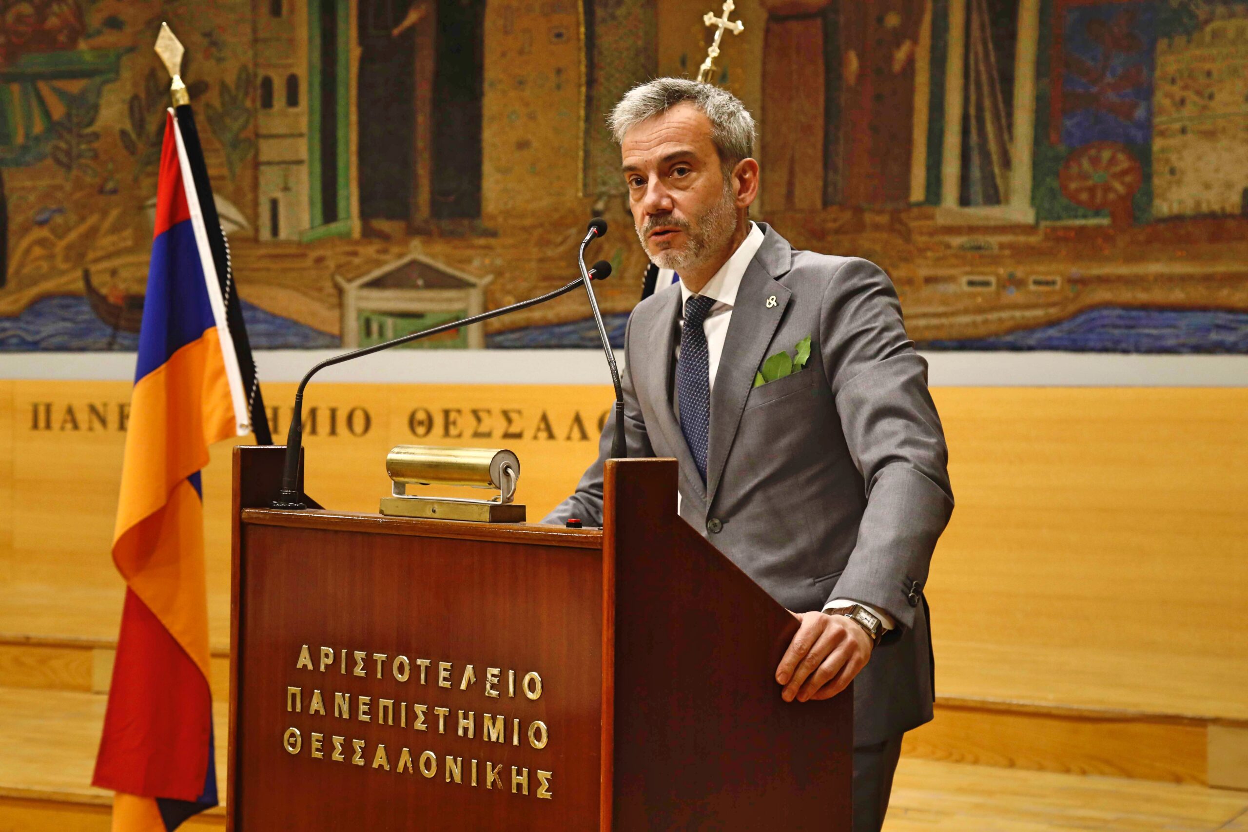 Read more about the article Ο Δήμαρχος Θεσσαλονίκης Κωνσταντίνος Ζέρβας στις εκδηλώσεις μνήμης για την 107η επέτειο της Γενοκτονίας των Αρμενίων