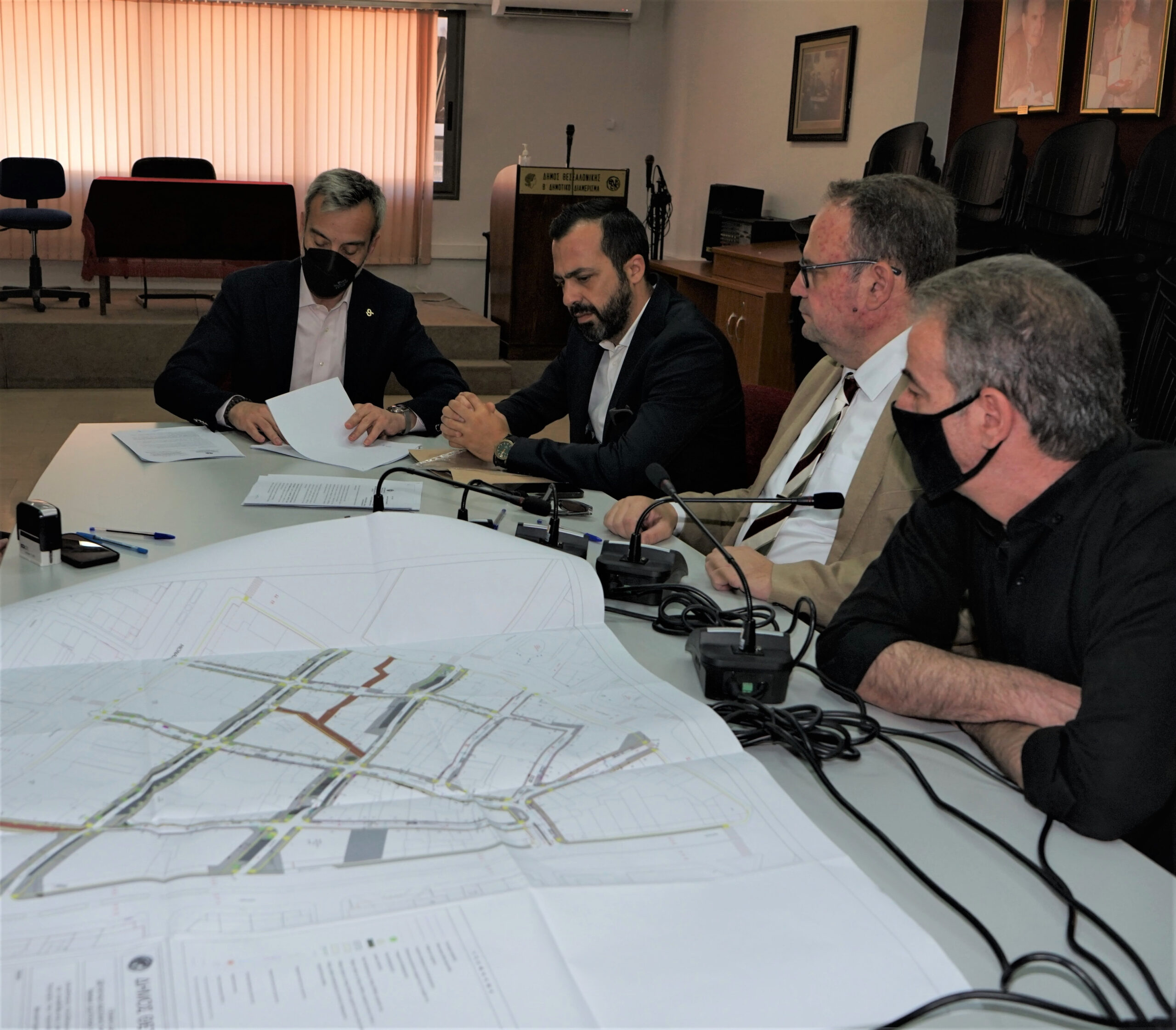 Read more about the article Έπεσαν οι υπογραφές για την ανάπλαση της περιοχής μεταξύ Λαγκαδά, Μοναστηρίου και Μιχαήλ Καλού