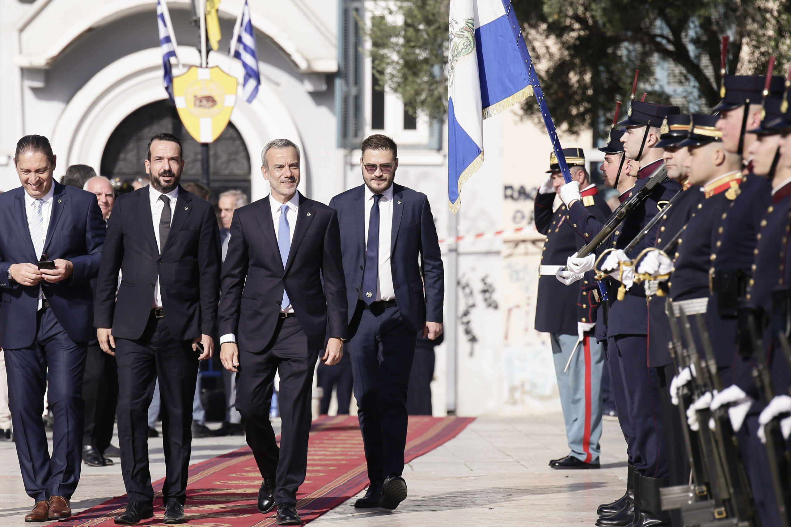 Read more about the article Η δήλωση του Δημάρχου Θεσσαλονίκης Κωνσταντίνου Ζέρβα μετά την επίσημη δοξολογία για την εορτή του Πολιούχου της Θεσσαλονίκης Αγίου Δημητρίου και την απελευθέρωση της πόλης