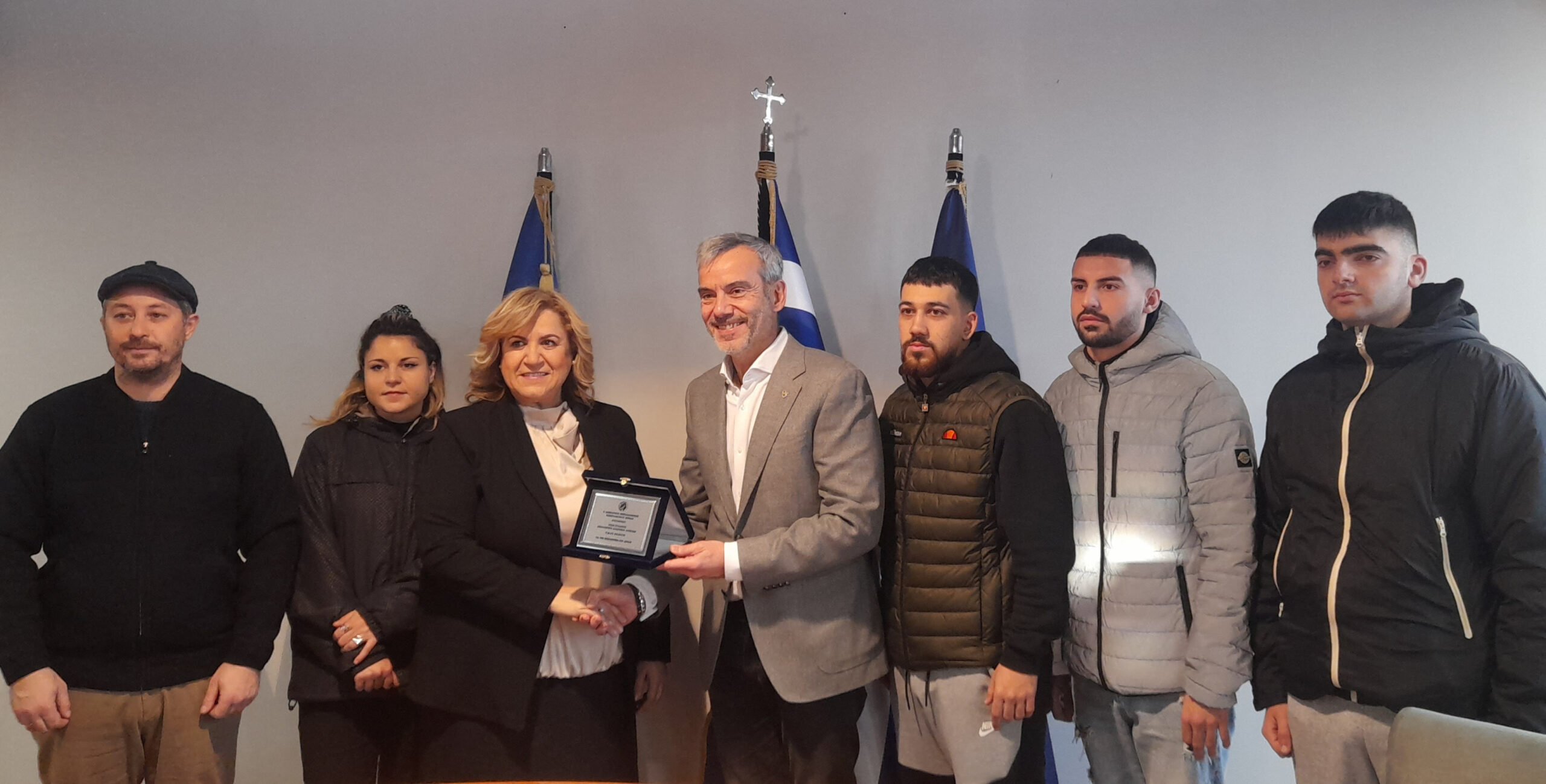 Read more about the article Βράβευση της Εθελοντικής Διακονίας Αστέγων από τον Δήμαρχο Θεσσαλονίκης – Κ. Ζέρβας: Βραβεύουμε τους πρωταθλητές στην αγάπη