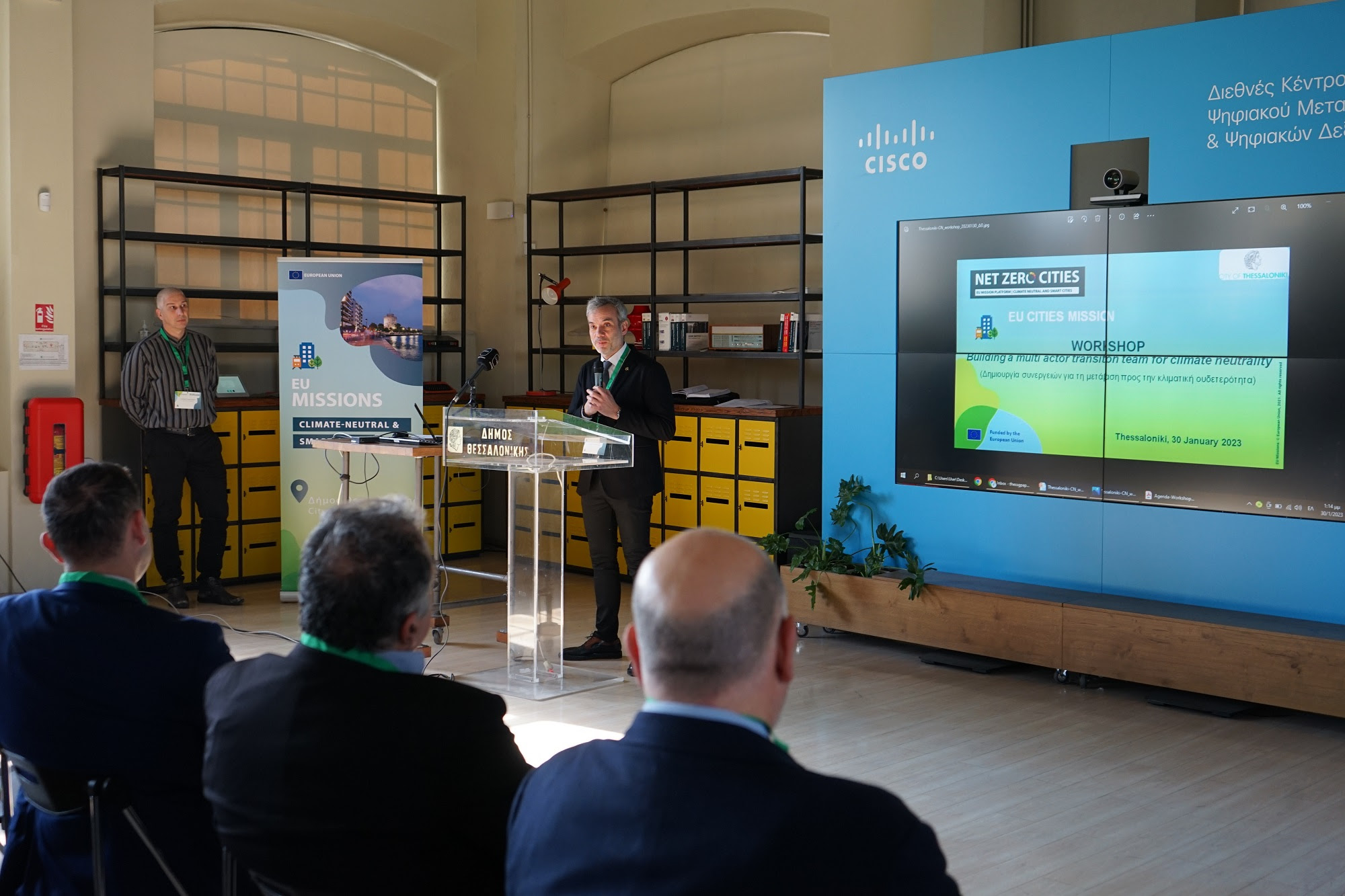 Read more about the article ΔΗΜΟΣ ΘΕΣΣΑΛΟΝΙΚΗΣ Κ. Ζέρβας: «Σας καλώ σε συνεργασία με τον Δήμο Θεσσαλονίκης για μια κλιματικά ουδέτερη και έξυπνη πόλη»