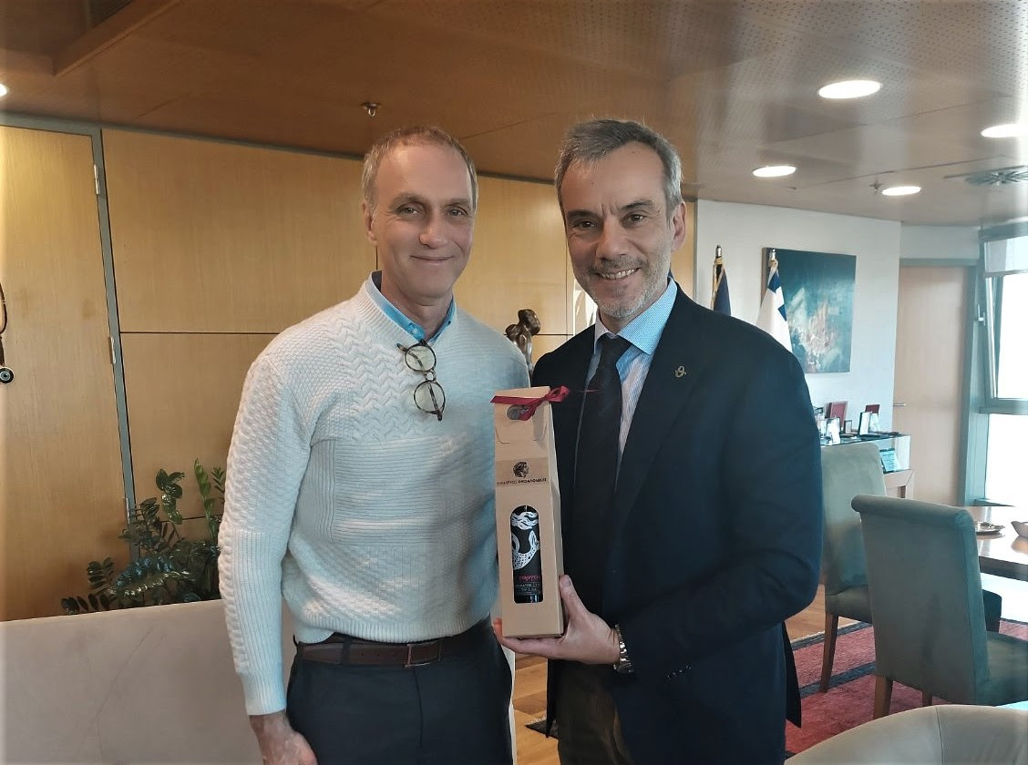 Read more about the article Συνάντηση Κωνσταντίνου Ζέρβα με Λόρενς Γιάνοβιτς – Θετικές οι προοπτικές της Θεσσαλονίκης στο πλαίσιο της πράσινης μετάβασης