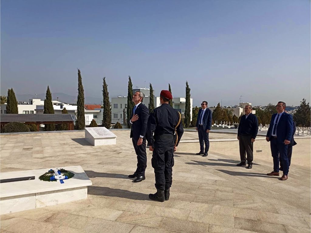 Read more about the article Στην Κύπρο ο Δήμαρχος Θεσσαλονίκης Κωνσταντίνος Ζέρβας για την ορκωμοσία του νέου Προέδρου της Κυπριακής Δημοκρατίας Νίκου Χριστοδουλίδη – Οι επαφές και οι επισκέψεις στη Μεγαλόνησο