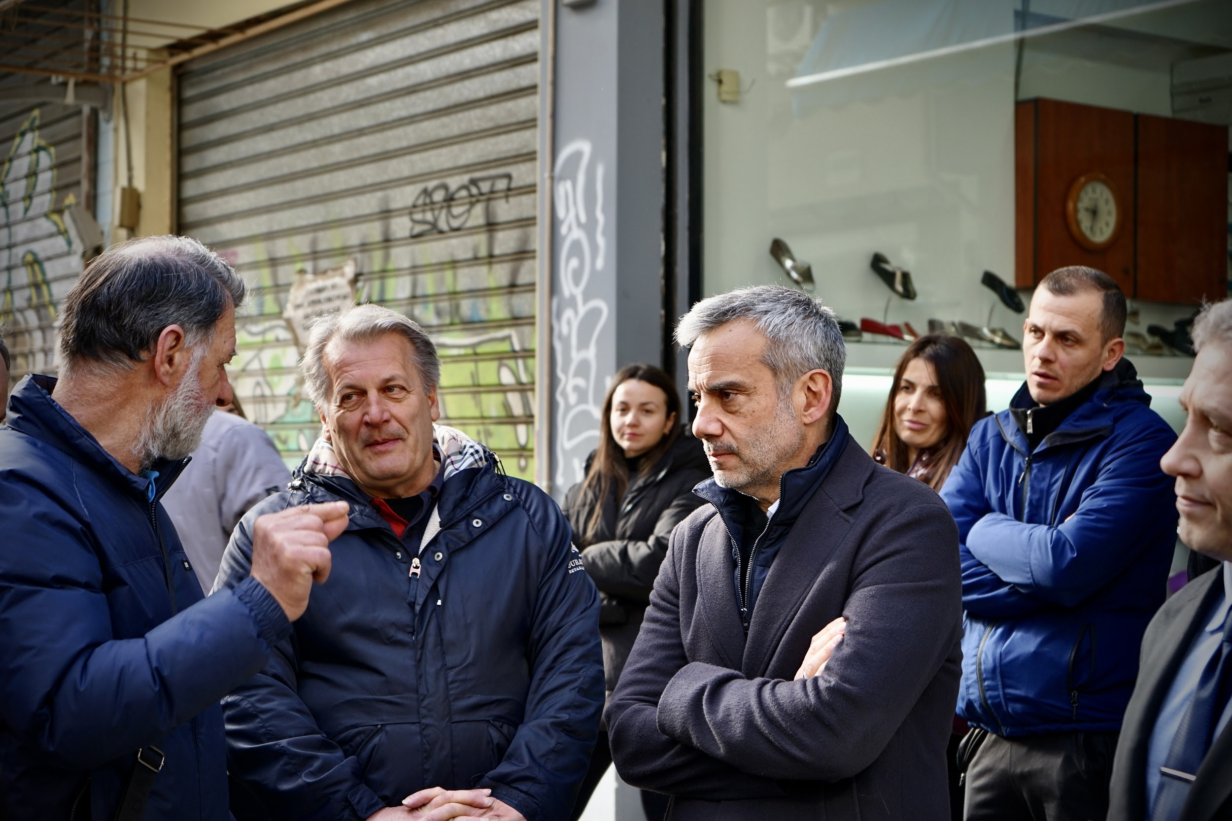 Read more about the article Σε εξέλιξη τα έργα στο Καπάνι – Κ. Ζέρβας: «Η παραδοσιακή αγορά της πόλης ανακτά την αίγλη της»