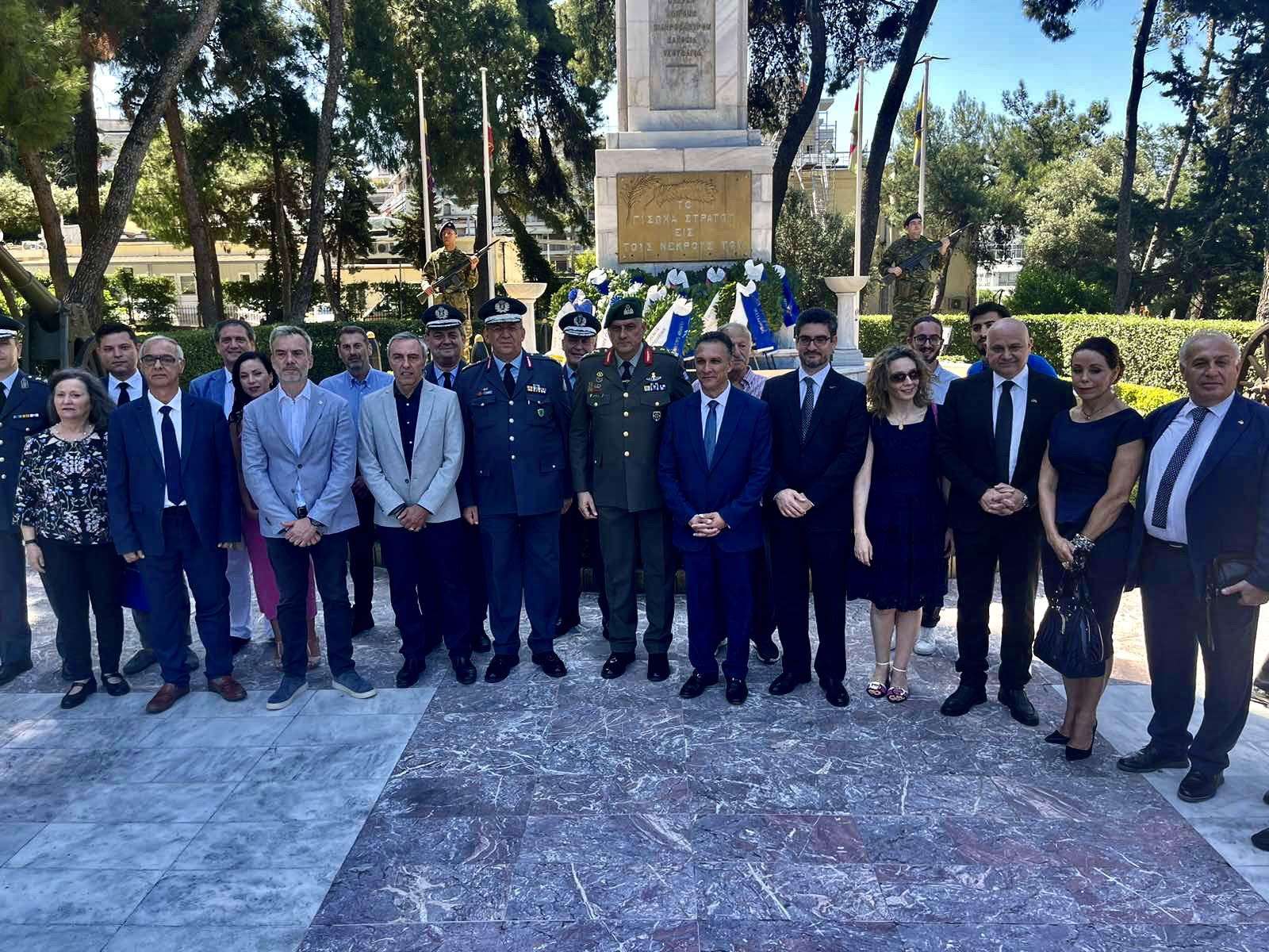 Read more about the article Στο ετήσιο μνημόσυνο για τους πεσόντες κατά την τουρκική εισβολή στην Κύπρο ο Δήμαρχος Θεσσαλονίκης Κωνσταντίνος Ζέρβας: «Πρέπει να αποδοθεί δικαιοσύνη στα θύματα και στην Ιστορία»