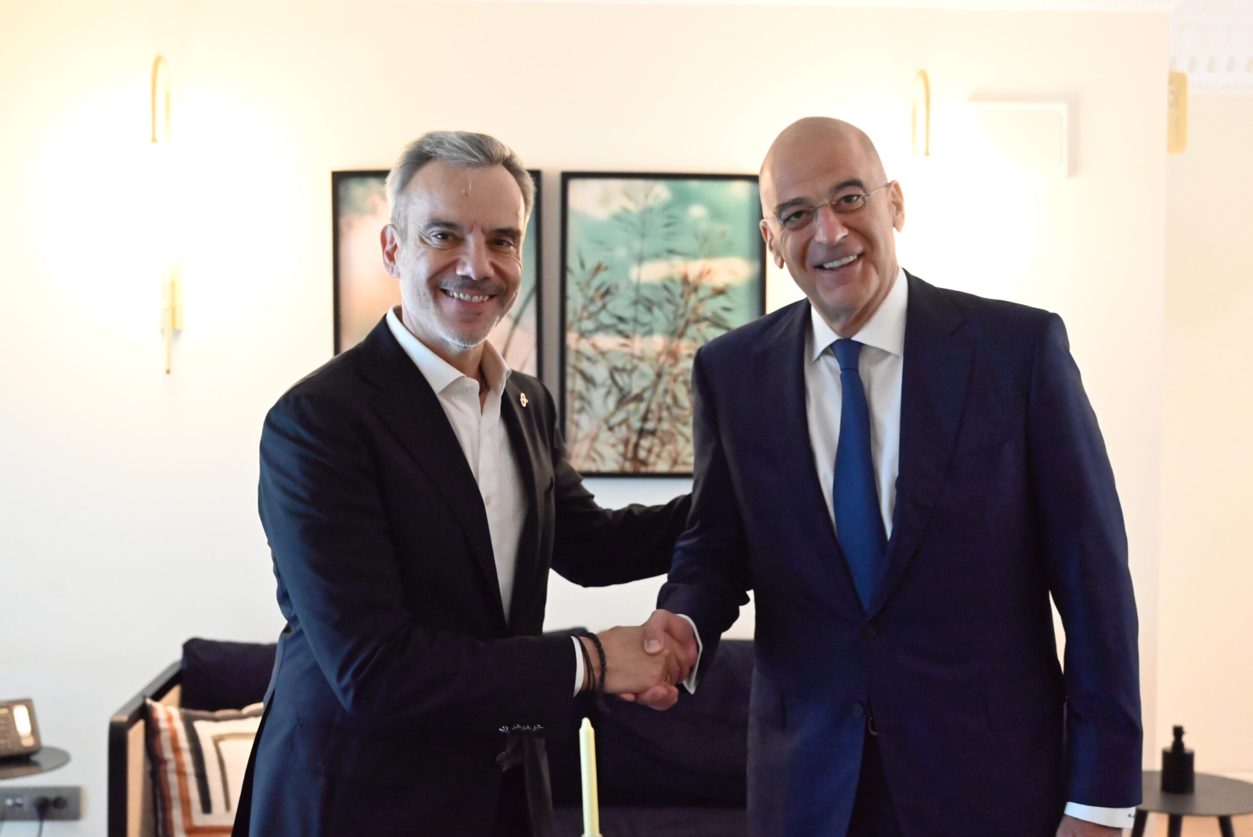 Read more about the article Συνάντηση του Δημάρχου Θεσσαλονίκης Κωνσταντίνου Ζέρβα με τον Υπουργό Εθνικής Άμυνας Νίκο Δένδια