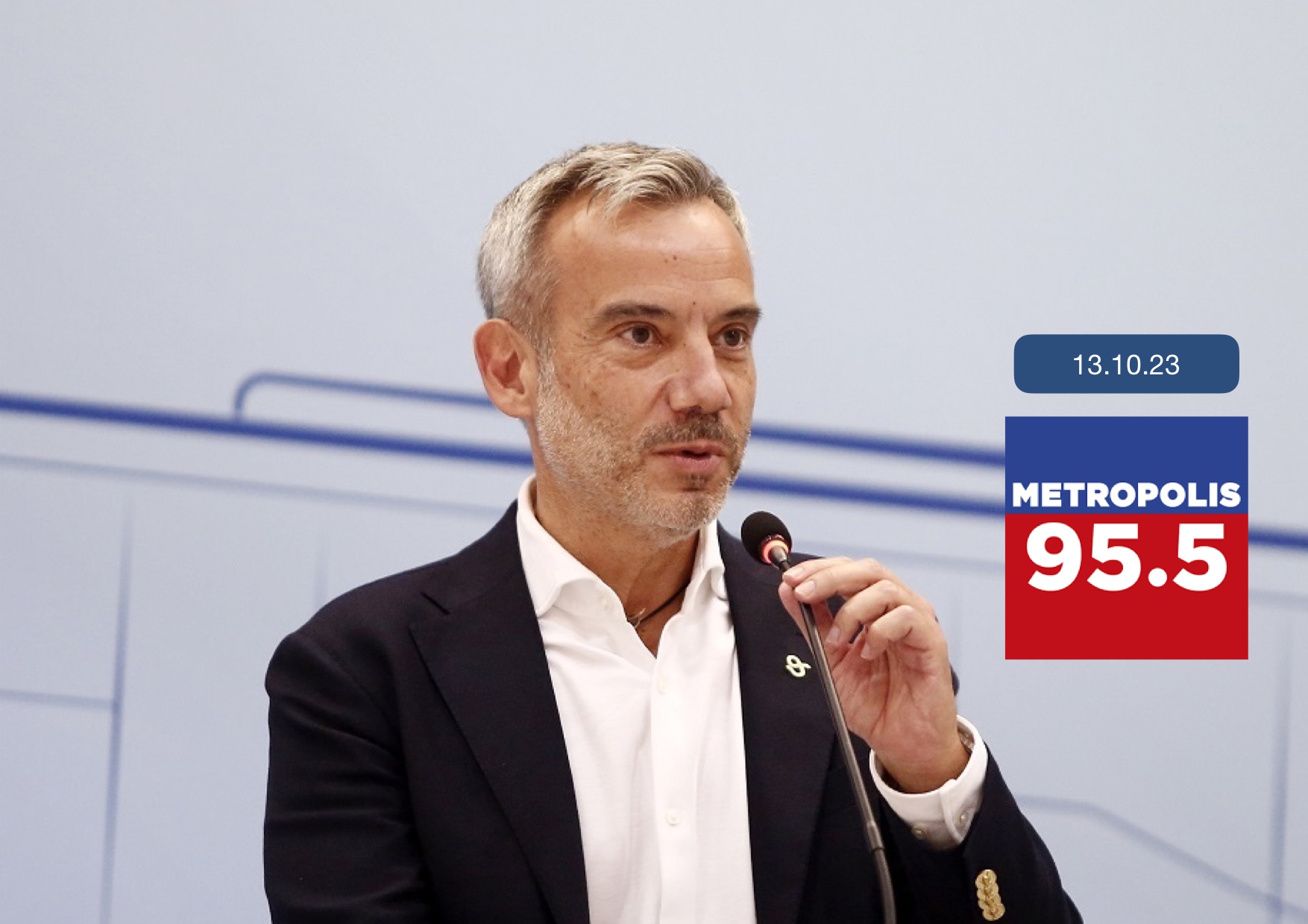 Read more about the article Συνέντευξη στην εκπομπή «Στη Σέντρα» στο Metropolis 95.5