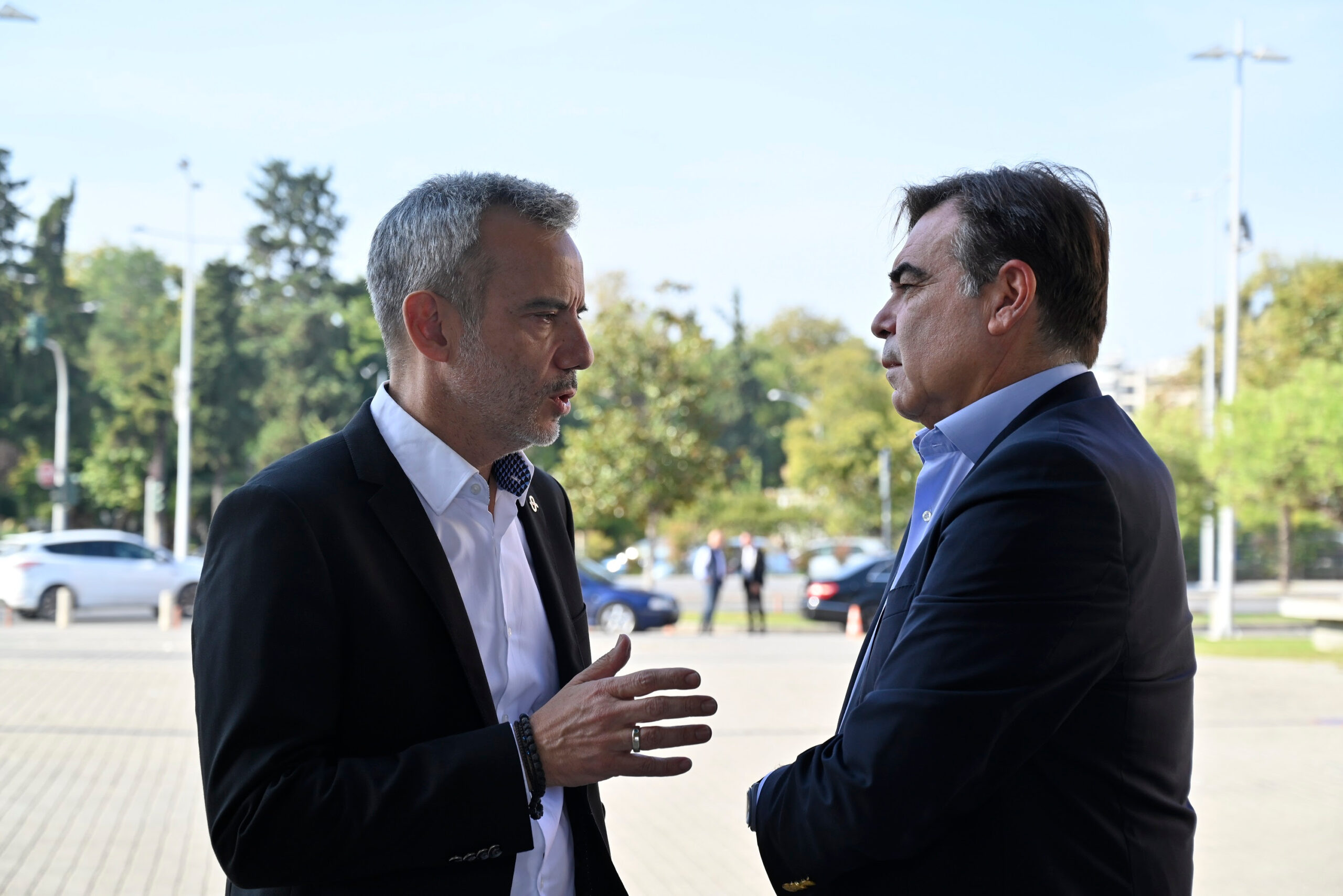 Read more about the article Με τον Μαργαρίτη Σχοινά συναντήθηκε ο Κωνσταντίνος Ζέρβας