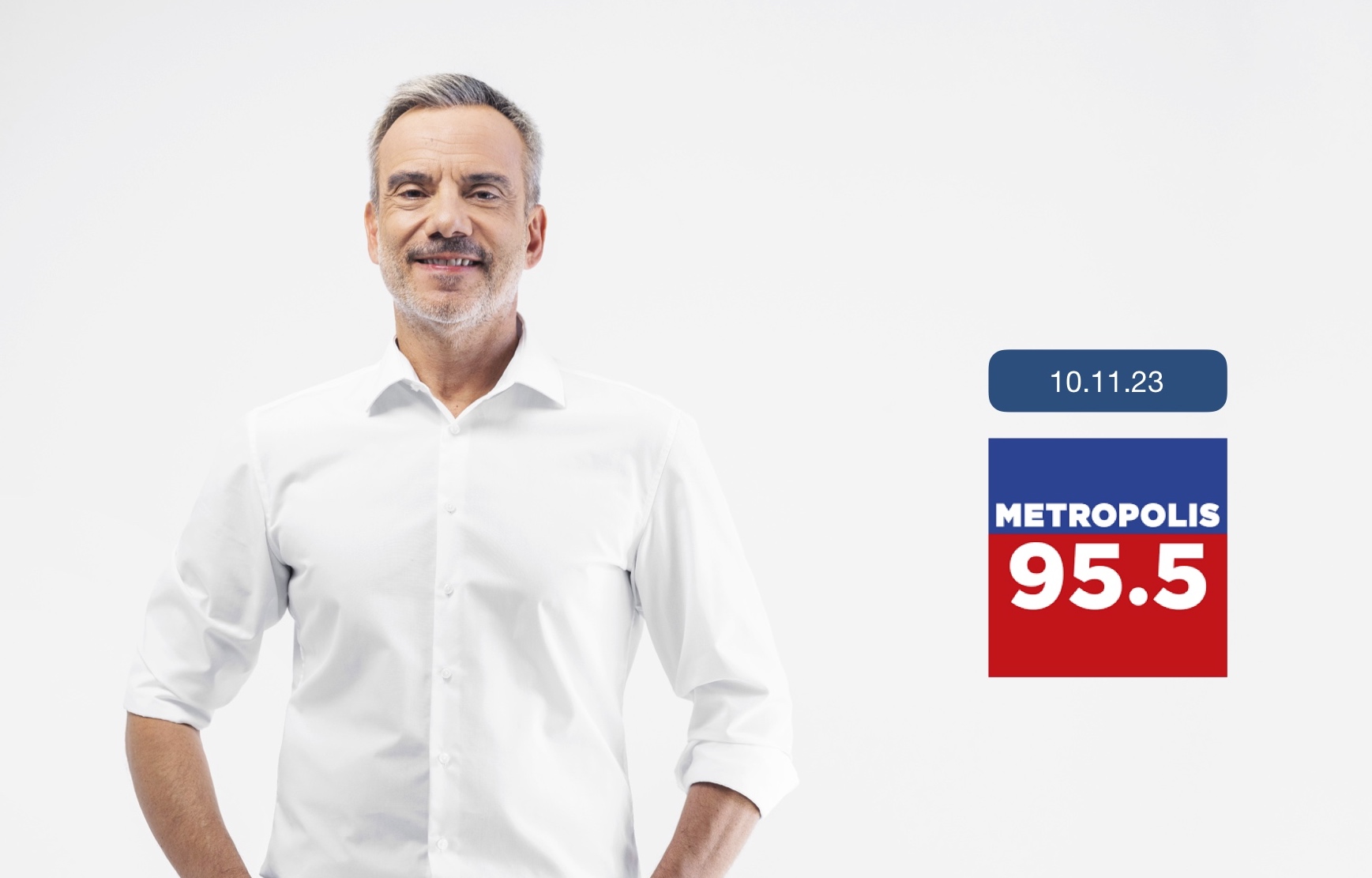 Read more about the article Συνέντευξη στην εκπομπή «Στη Σέντρα» στο Metropolis 95.5