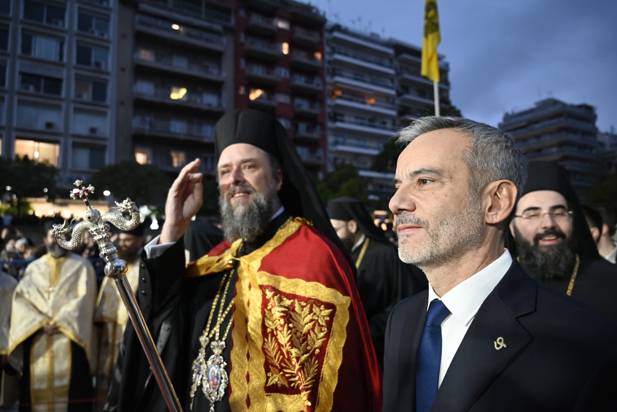Read more about the article Προσφώνηση του Δημάρχου Θεσσαλονίκης Κωνσταντίνου Ζέρβα κατά την ενθρόνιση του νέου Μητροπολίτη Θεσσαλονίκης Φιλόθεου